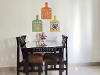 Dining Area of Plot 65 TrustedStay Service Apartment in Gachibowli Hyderabad